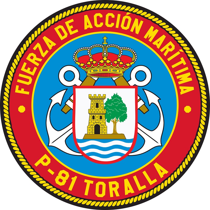 Patrol boat 'Toralla' (P-81) Coat of Arms
